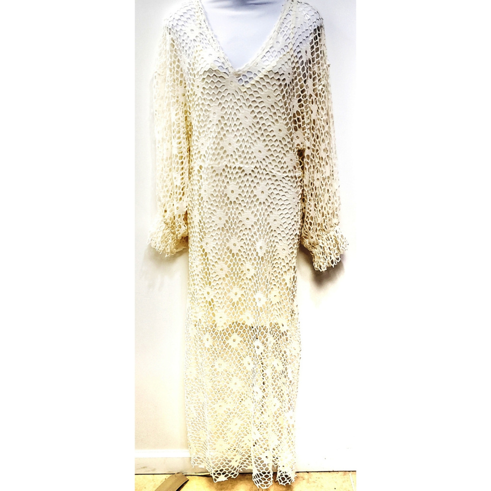 ZARA Long mesh dress, NWT, Sz M